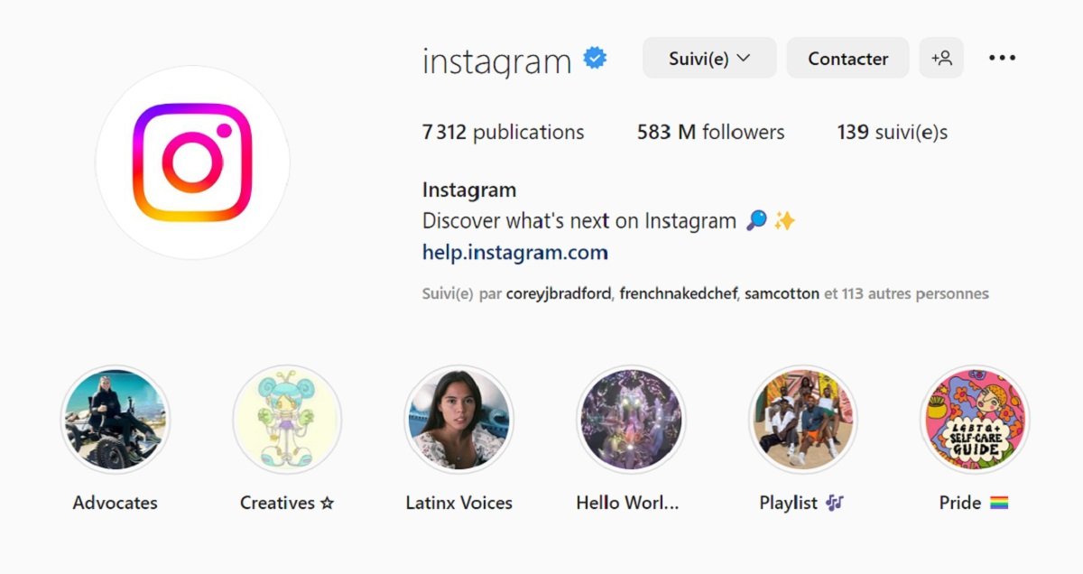 Quelle est l&rsquo;utilité d&rsquo;une story à la une Instagram ?