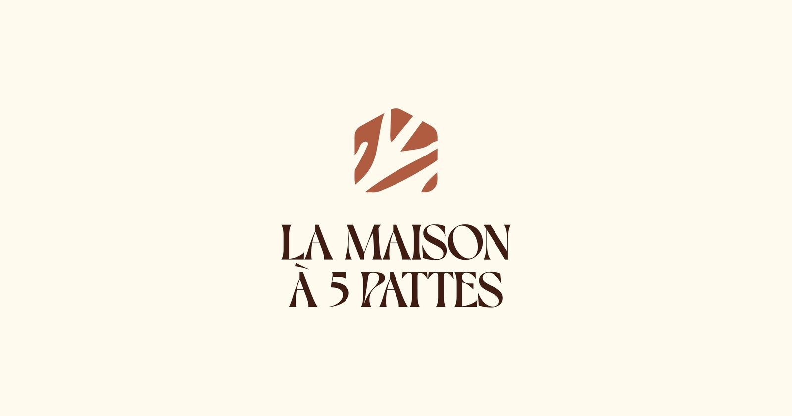 La maison à 5 pattes se pare d’un nouveau logo signé Mars Rouge