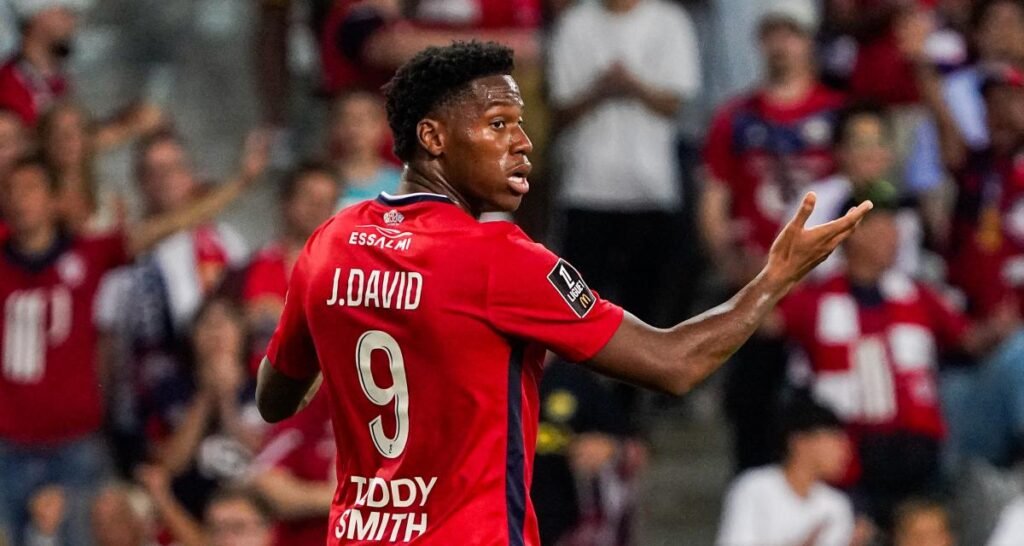 Jonathan David sous le maillot du Losc