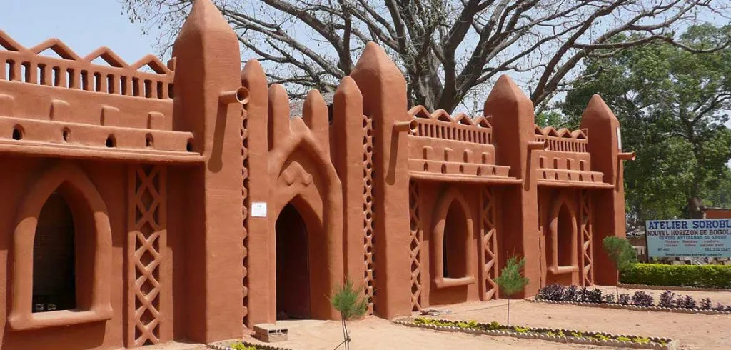 Ville de Ségou au Mali