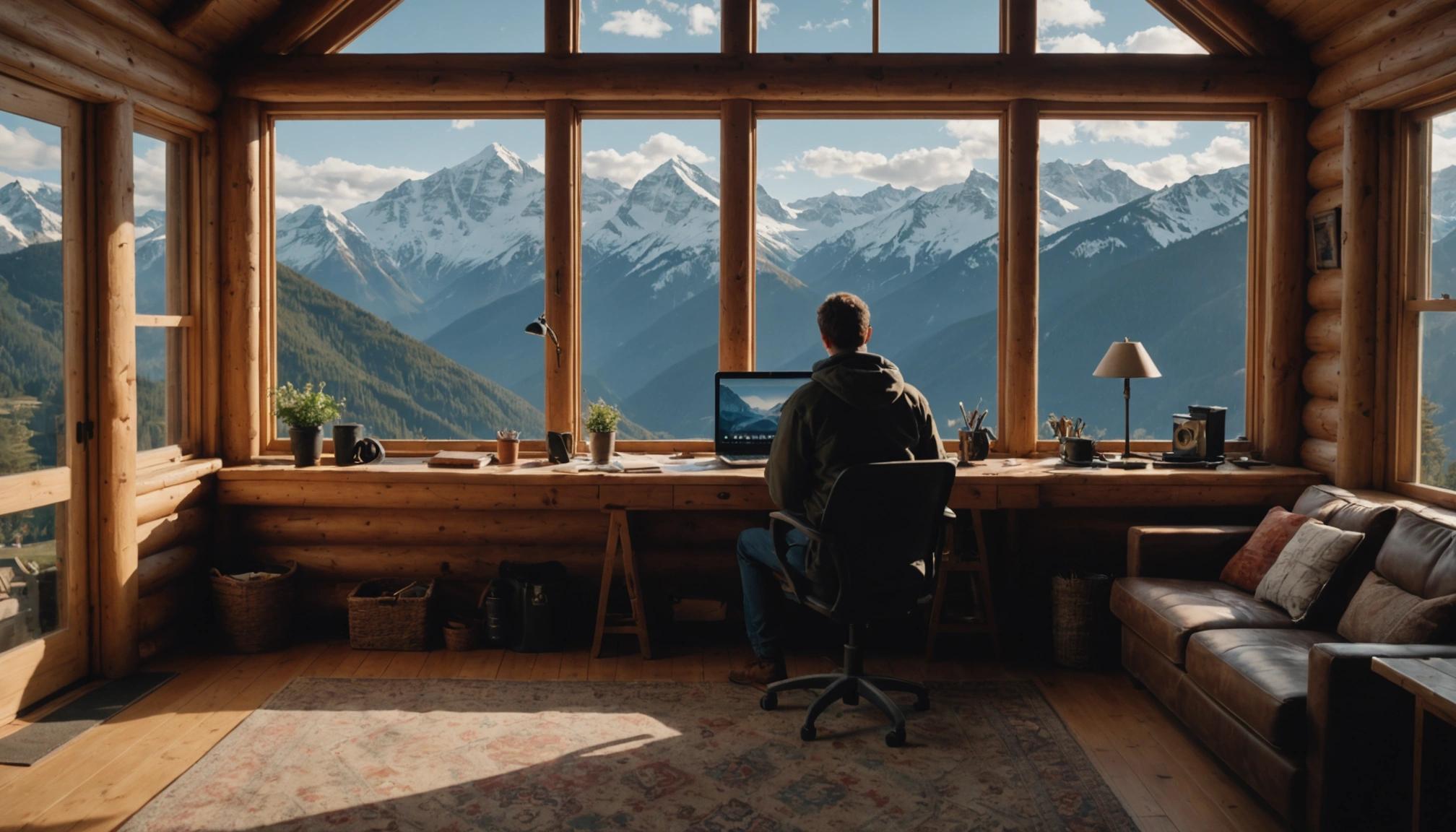 Travailler à distance : vivre et s&rsquo;épanouir à 1 800 mètres d&rsquo;altitude