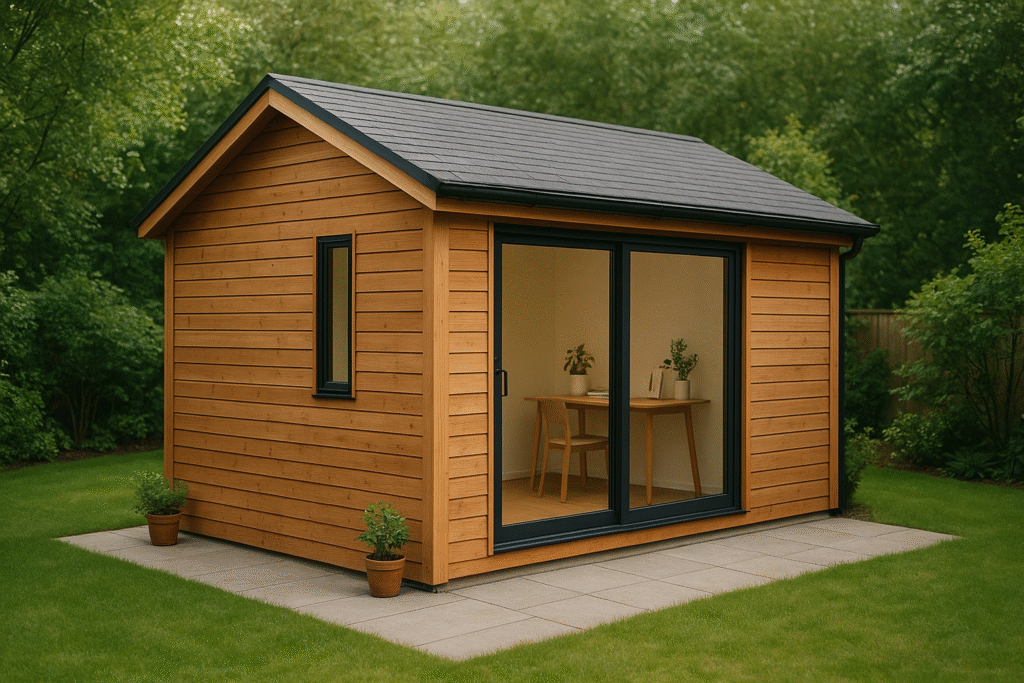 studio de jardin en bois