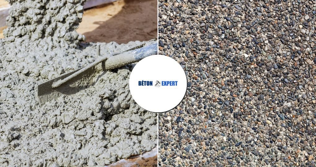 béton désactivé
