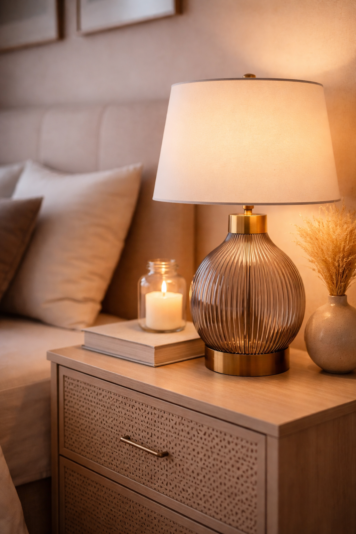 lampe de chevet table de nuit