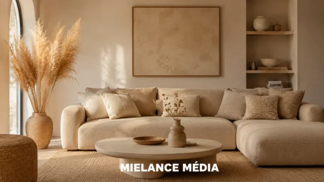 Beige sable : la couleur qui réchauffe tous les intérieurs