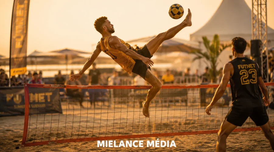 Futnet : le sport hybride qui mélange football et tennis