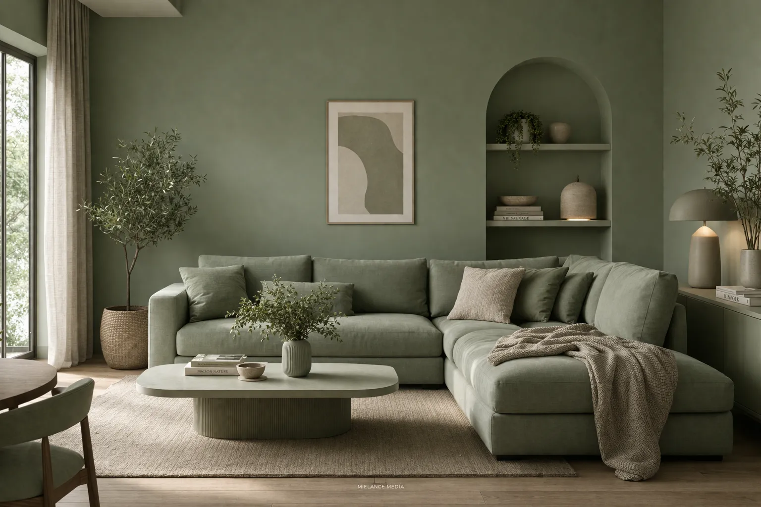 Vert sauge : la couleur qui transforme vraiment votre intérieur