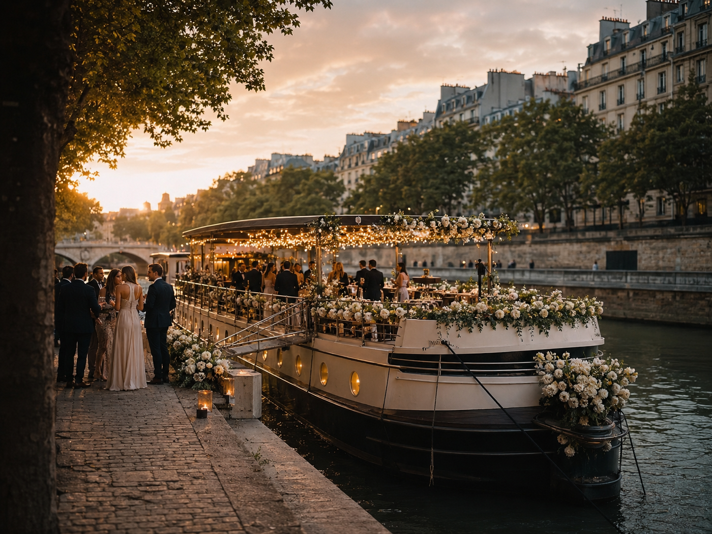 Combien coûte un mariage sur péniche à Paris en 2026 ? Budget réel par nombre d’invités