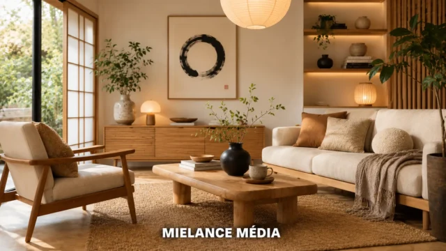 Décoration style japandi : l&rsquo;équilibre parfait entre zen et cocooning