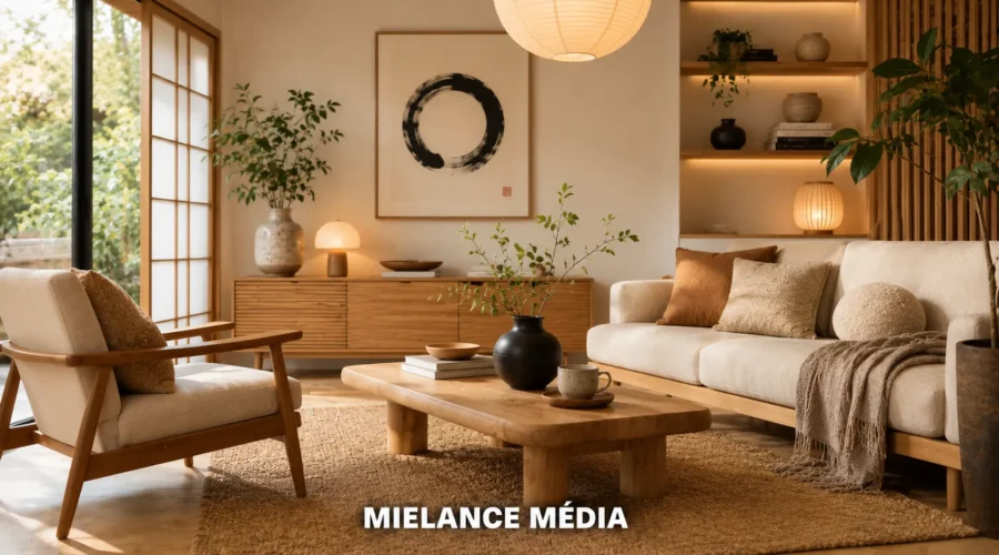 Décoration style japandi : l&rsquo;équilibre parfait entre zen et cocooning